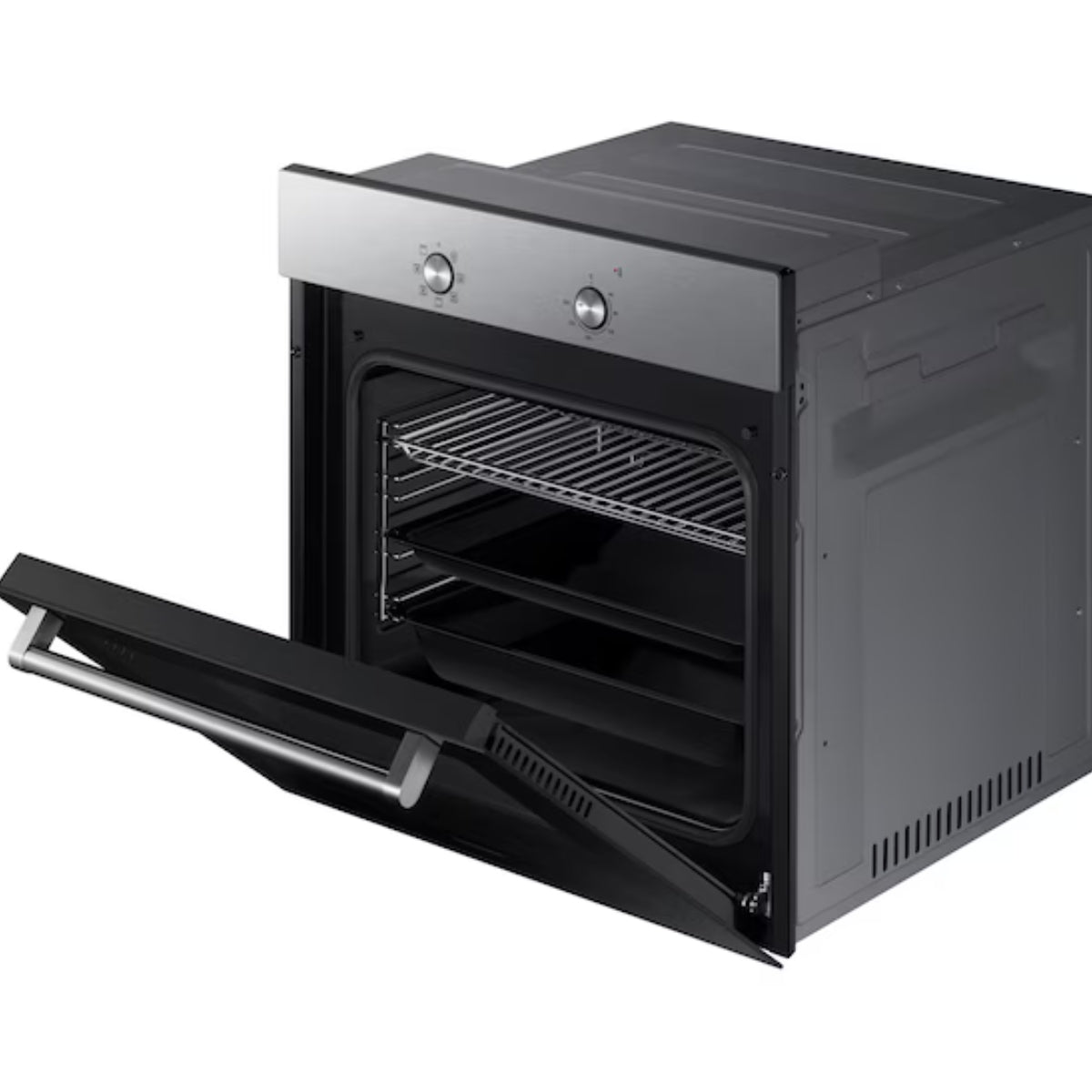 Samsung 60 Liter NV60K3110BS/SG Built In Electric Oven, color Phantom Black, Stainless Steel with Convection (Fan Assisted)