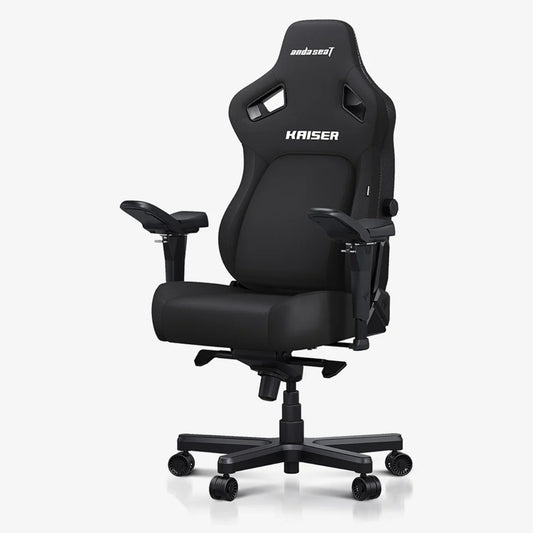 AndaSeat Kaiser 4 Series XL – Premium Gaming Chair (Linen Fabric, Carbon Black)