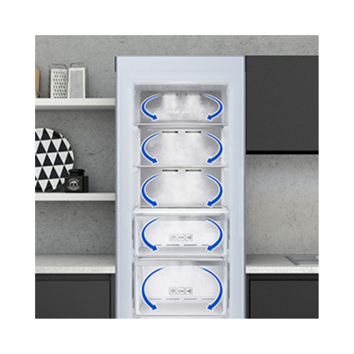 Samsung 315 Liters Bespoke One Door Freezer RZ32T7405AP/AE Customizable Color Panels, All Around Cooling on Digital Inverter Compressor