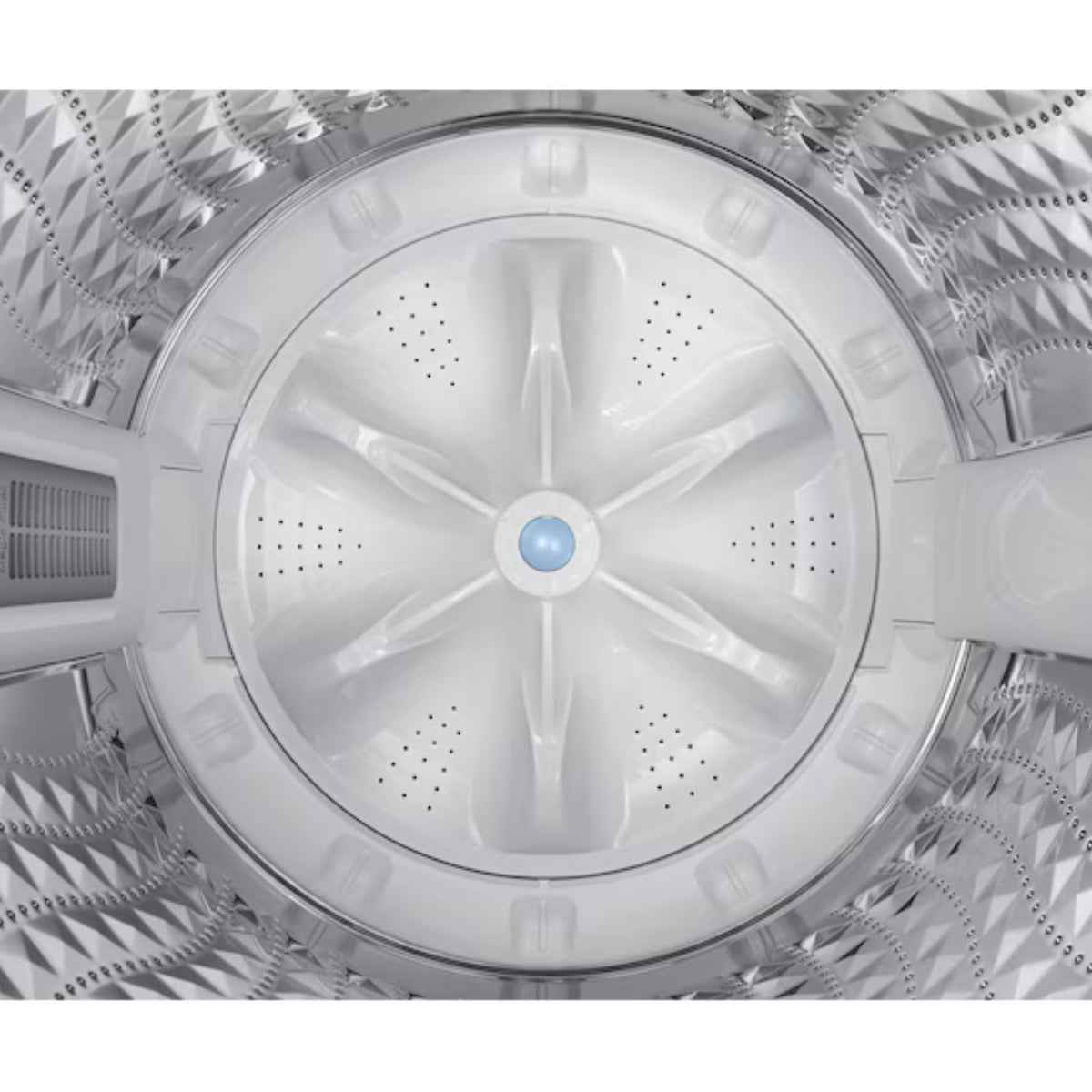 Samsung WA5000C / WA10CG5745BVGU 10kg Top-Load Washing Machine — Eco Bubble™, Digital Inverter Technology, Super Speed, Black Caviar Matt