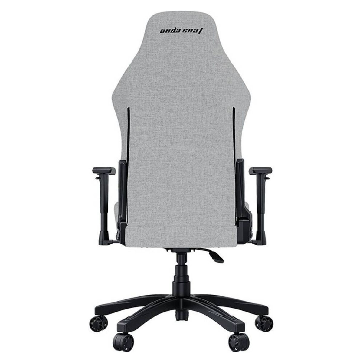 AndaSeat Luna Series Gaming Chair – Fabric Linen, 1D Armrest, Class 4 Gas Lift, 90°–160° Recline - Black, Black/Blue, Black/Red, Gray
