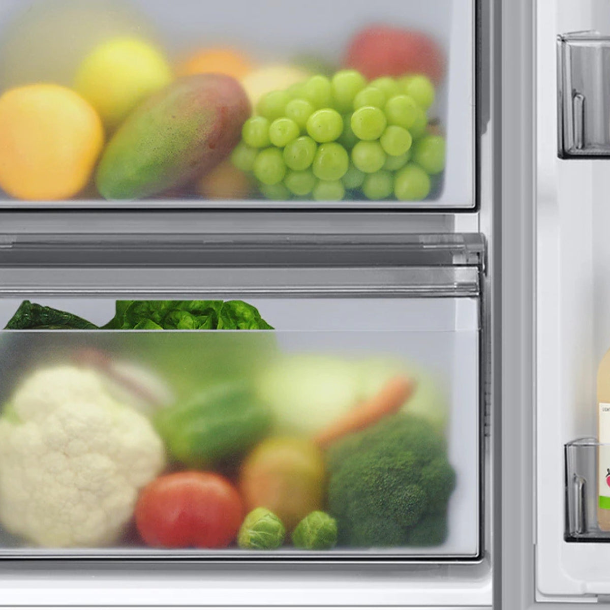 Samsung RS90F Basic 655 Liters Bespoke AI Side-by-Side Refrigerator RS70F65Q1FAE Black Doi Color with AI Energy Mode, Water Dispenser, Inox, Digital Inverter,