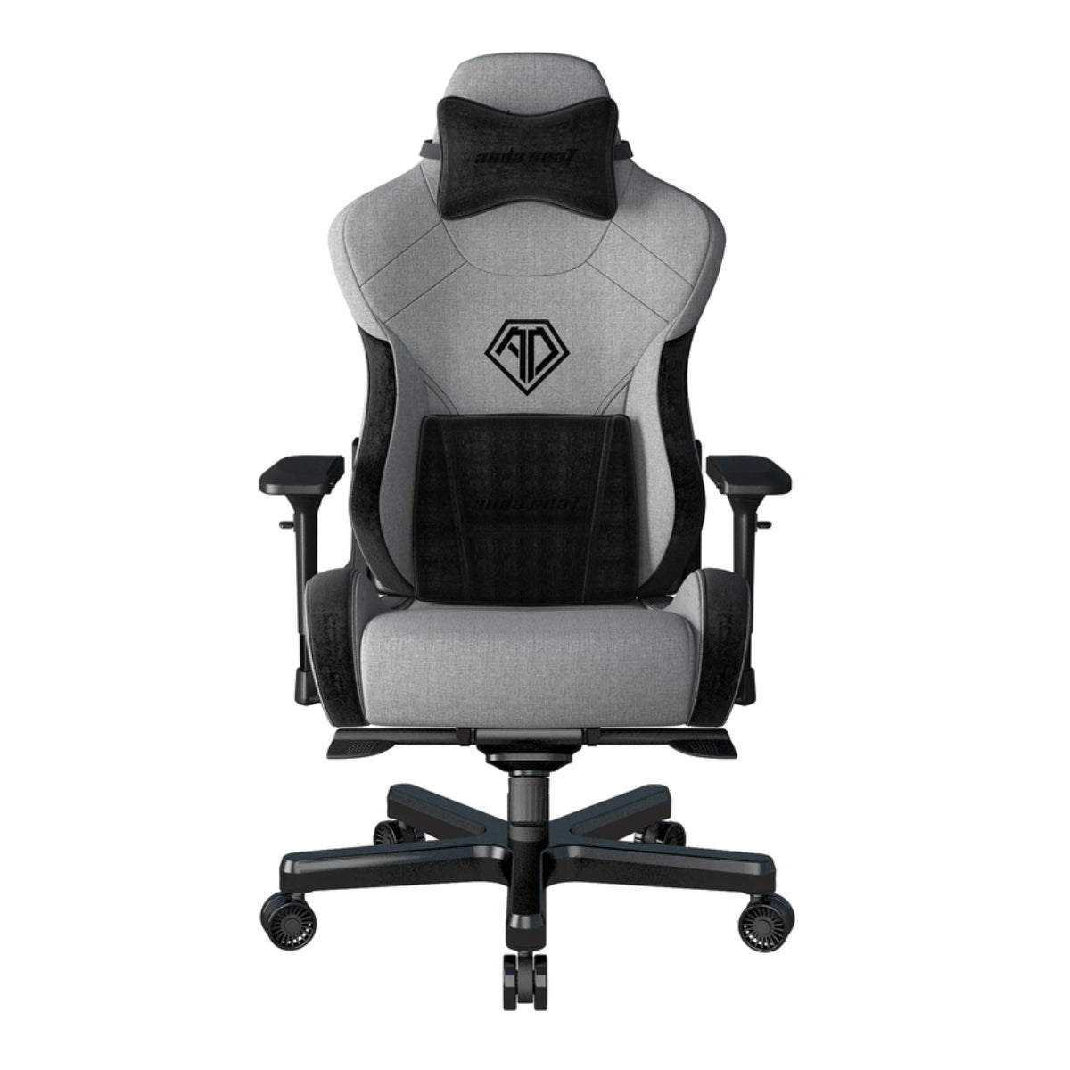 AndaSeat T-Pro II Premium Gaming Chair, 4D Armrests, Memory Foam Neck Pillow & Lumbar Support