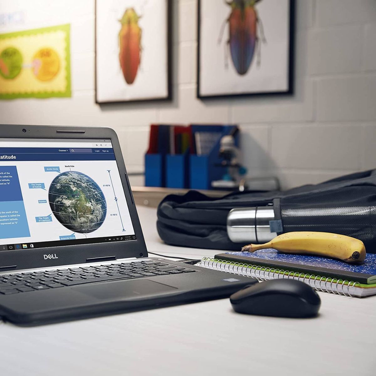 Dell WM126 Wireless Mouse, 1000 dpi Movement Resolution, 3 Buttons, One AA Alkaline Battery & 12 Months Battery, Life Black | 570-AAMH