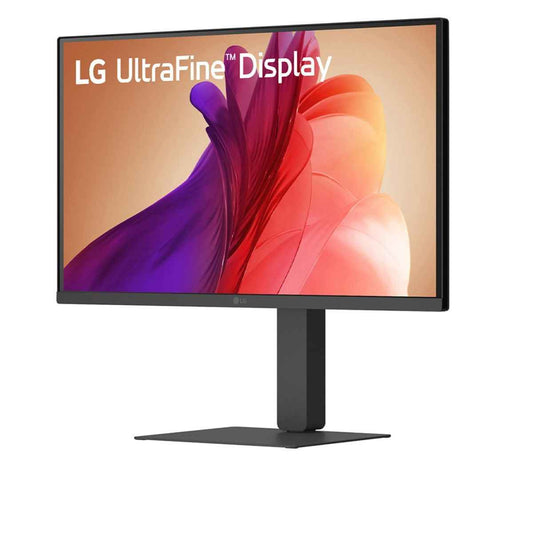 LG UltraFine Monitor, 27" IPS Display, 4K UHD Resolution, 60Hz Refresh Rate, 5ms (GtG) Response Time, Super Resolution+, Dynamic Action Sync, USB Type-C, Black