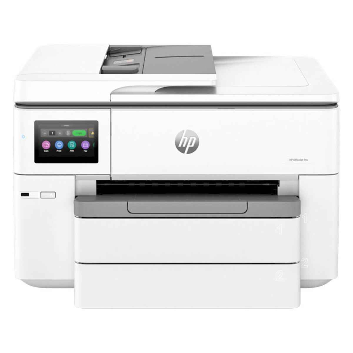HP OfficeJet Pro 9730 Wide Format All-in-One Printer, Print, Copy, Scan, Up to 34 ppm Print Speed, Automatic Duplex Printing, Up to 4800x1200 Optimized dpi 1200x1200 Rendered dpi, White | 537P5C