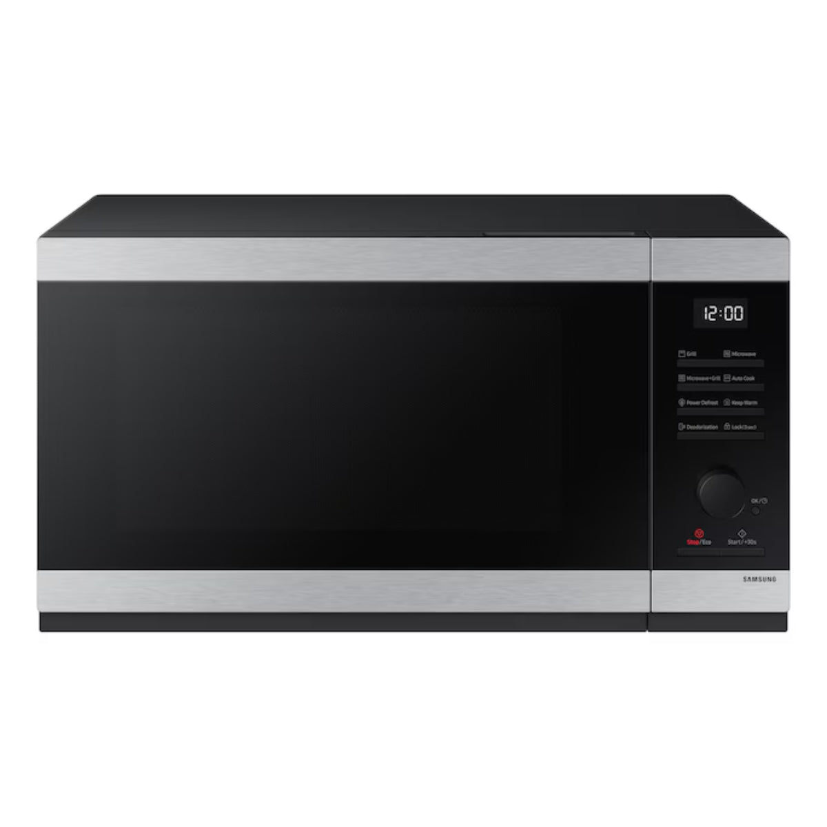 Samsung mw5500d 40L Grill MWO Microwave Silver color With Seamless & Recessed Handle Design and Sheath Heater