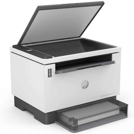HP LaserJet Tank MFP 1602w Printer, Wireless, Print, Copy, Scan, Pre-filled With Toner to Print up to 5000 Pages, White, 2R3E8A