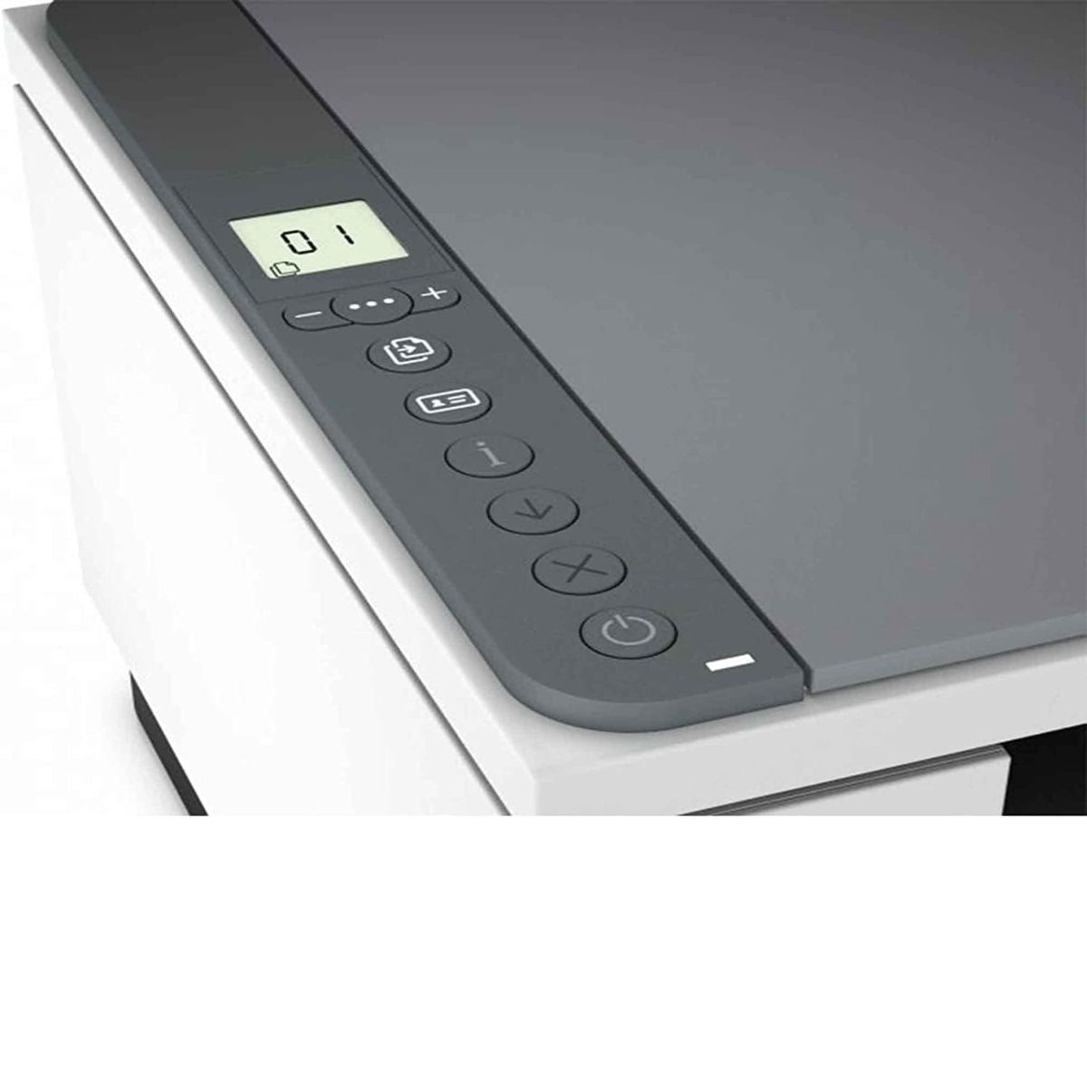 HP LaserJet MFP M236dw Multifunction Printer, Print Copy Scan, Up to 29 ppm, Automatic Duplex Printing, Wireless & Ethernet Connectivity, White/Gray | 9YF95A (Inside Cushions Missing)