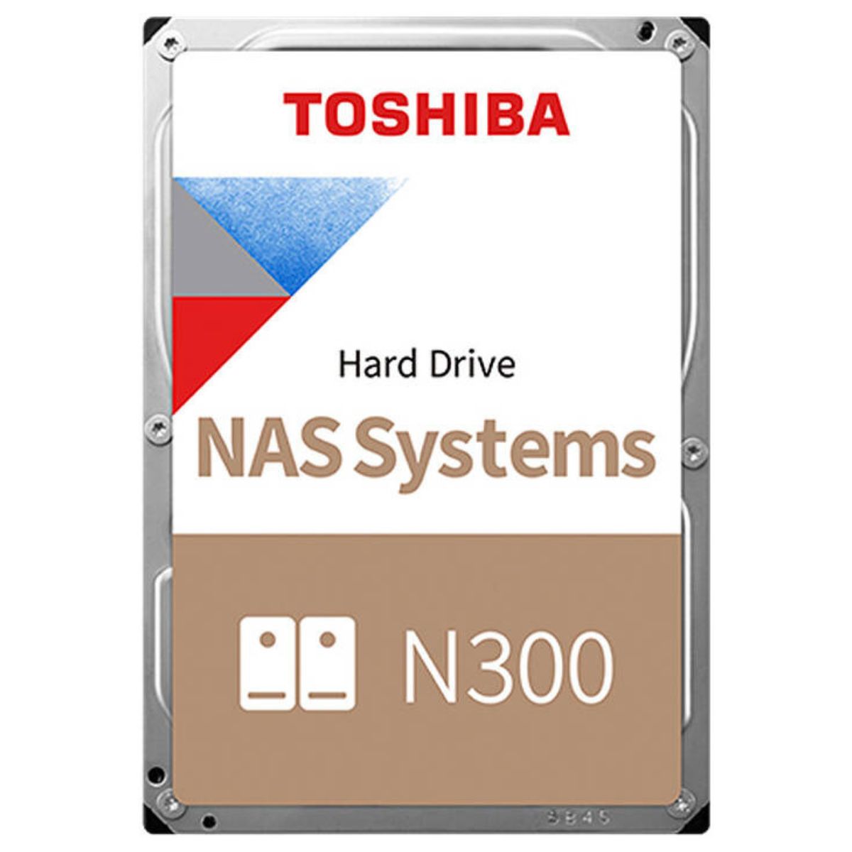 Toshiba N300 3.5" NAS Hard Drive – 4TB to 22TB, High-Reliability Storage for NAS Systems