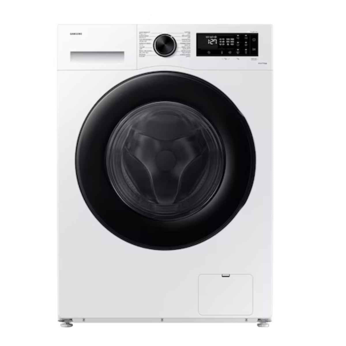 Samsung WW5000C / WW10CGC04DAEGU 10.5kg Front-Load Washing Machine – Eco Bubble™, SmartThings AI Energy Mode, Less Microfiber Cycle, White