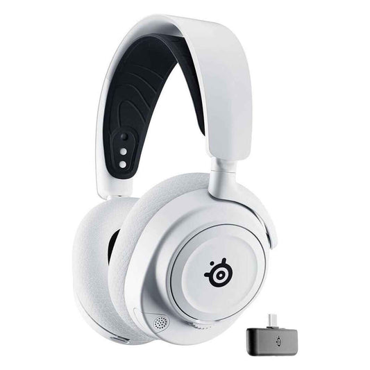SteelSeries Arctis Nova 7X Wireless Multi-System Gaming & Mobile Headset | Nova Acoustic System | 2.4GHz + Bluetooth | 38Hr Battery | ClearCast Gen 2 Mic | Xbox Series X|S / PC / PS5 | Black, White