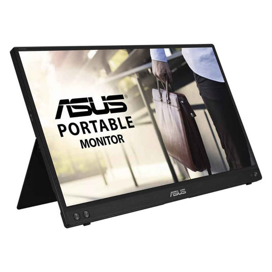 Asus MB16ACV ZenScreen 15.6" FHD Portable Monitor, IPS Display, 60hz Refresh Rate, 5ms (GtG) Response Time, 260K Display Colors, USB-C Port, Black | 90LM0381-B01370