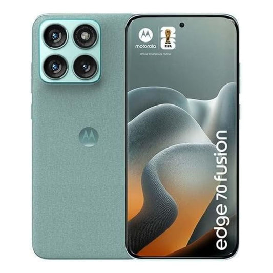 Motorola Edge 70 Fusion 5.5G Smartphone, 12GB RAM + 12GB RAM Boost, 256GB Storage, 6.8" pOLED 144Hz Display, Sony LYTIA Camera, 7000mAh Battery, IP68/IP69, PANTONE Country Air, PANTONE Blue Surf