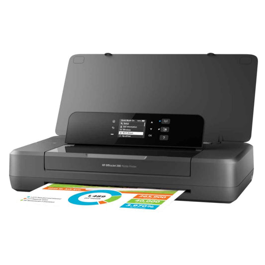 HP OfficeJet 202 Mobile Printer (Model N4K99C) – Compact, Portable Wireless Color Printing Print on the Move — Ideal for Mobile Professionals, Home Offices & Travel in the UAE