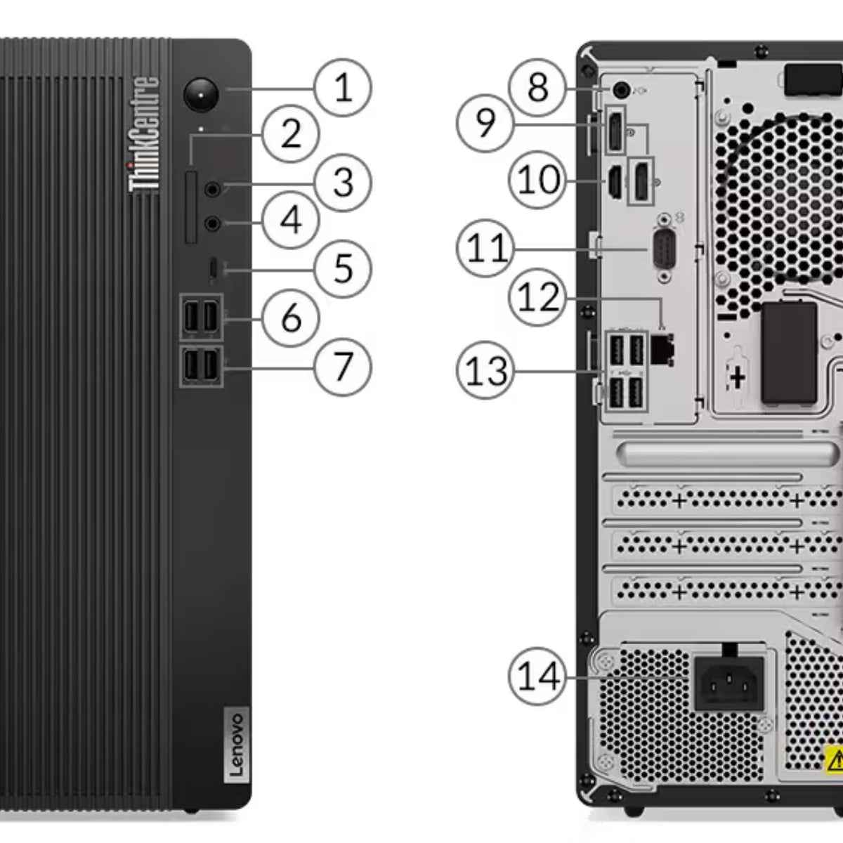 Lenovo ThinkCentre M75t Gen 2, AMD Ryzen 7 Pro 5750G (3.80GHz,16MB),Win 11 Pro,16GB RAM, 512GB M.2 2280 SSD, AMD Radeon RX 6400 4G, 11RDS01300