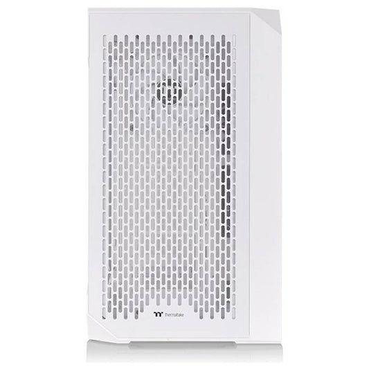 Thermaltake CTE C700 Air Snow ATX MT PC Case, Centralized Thermal Eficiency, Tempered Glass Side Panel, Up to 360mm AIO & 3*140mm Pre-Inst Fans, USB 3.2 Type-C*1, USB 3.0*2, White | CA-1X7-00F6WN-00