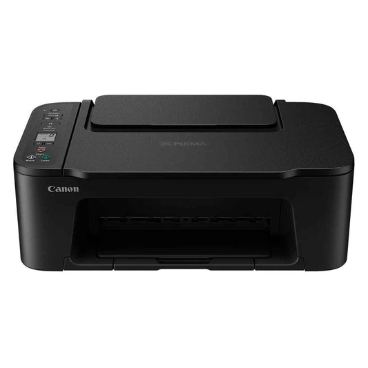 Canon Pixma TS3640 Inkjet Printers, 3.7cm LCD Segment Mono, 4800x1200 DPI, 7.7ipm Mono Print Speed, 4.0ipm Colour Print Speed, 60 Max Sheets, CIS Flatbed Photo & Document Scanner, Black