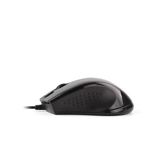 A4Tech N-500F Wired Mouse Glossy Grey – 1200 DPI, 4 Buttons, Screen Capture, Dust-Resistant Wheel