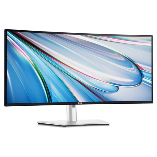 Dell UltraSharp 34 Curved Thunderbolt Hub Monitor, 34.14" WQHD IPS Display, 120Hz Refresh Rate, 5ms (Fast) Response Time, 1900R Curvature, 1.07B Color Support, White | 210-BMDS