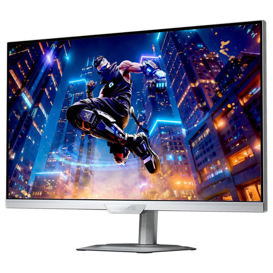 Gigabyte M27UP ICE 27" Gaming Monitor – 4K UHD, 160Hz, 1ms (GTG), SS IPS, Dual Mode, FreeSync & G-SYNC Compatible (White/ICE Edition)