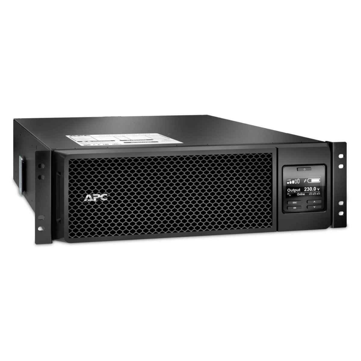 APC Smart-UPS SRT 5000VA RM 230V (SRT5KRMXLI) — Rack/Tower Convertible Double-Conversion On-Line UPS