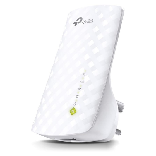 TP-Link RE200 AC750 Mesh Wi-Fi Range Extender – Dual Band, 750Mbps, OneMesh, Ethernet Port (White)