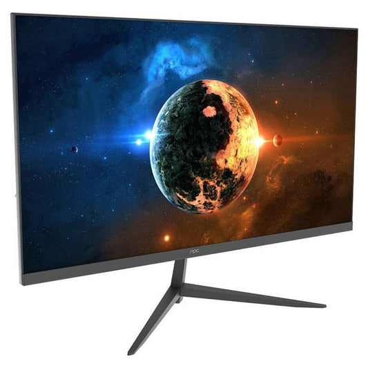 Aiwa MF2208-V Flat Slim Monitor, 22" FHD VA Display, 75Hz Refresh Rate, 5ms (+OD) Response Time, Free-Sync Technology, 3000 1 Contrast Ratio, Support VESA, Black | MF2208-V