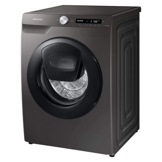 Samsung Front Load Washing Machine WW80T554DAN 8Kg, 1400 RPM, Eco bubble™, 15 Quick Wash, Color Grey (International Version)