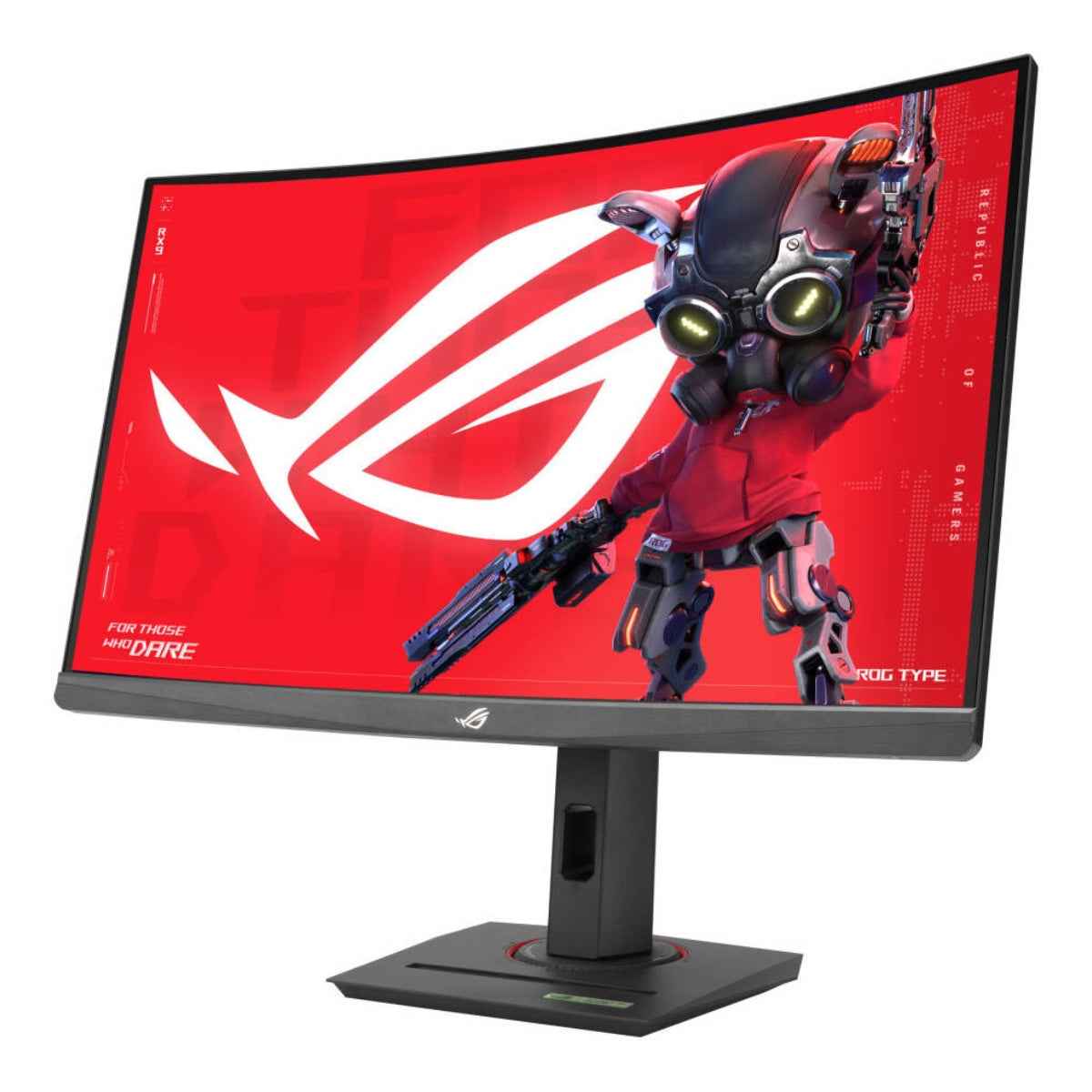 ASUS XG27WCS ROG Strix 27" USB Type-C Gaming Curved Monitor, WQHD Fast VA Display, 180Hz Refresh Rate, 1ms (GtG) Response Time, NVIDIA G-Sync & AMD FreeSync Technology, Black | 90LM09P1-B01370
