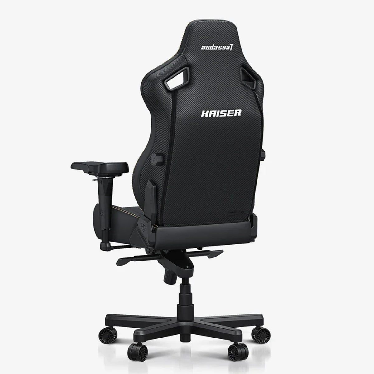 AndaSeat Kaiser 4 Series XL – Premium PVC Leather Gaming Chair (Elegant Black)