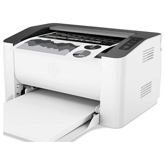 HP Laser 107w Black & White Printer | Wireless | Compact Monochrome Laser Printer | 50% Ink Used