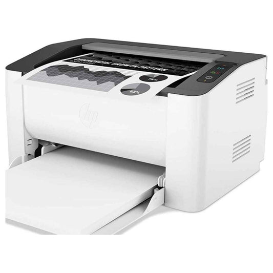 HP Laser 107w Black & White Printer | Wireless | Compact Monochrome Laser Printer | 50% Ink Used
