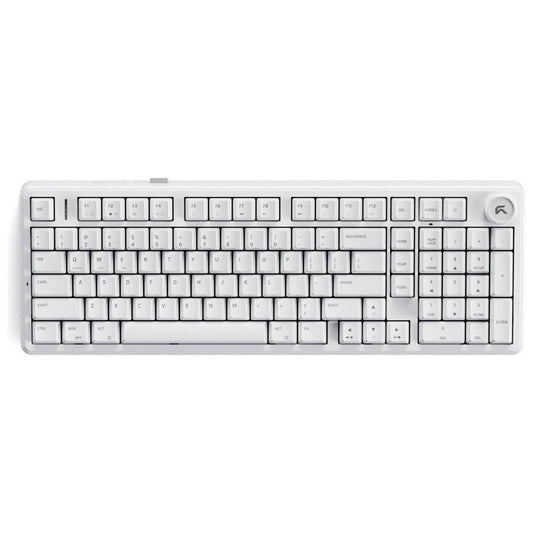 Cybeart Akula 99 Signature Edition Mechanical Gaming Keyboard | 99 Keys + Media Knob | Pre-Lubed Linear Switches | Hot-Swappable | RGB | Tri-Mode | KB-AKULA99TRI-CYB01 / KB-AKULA99TRI-CYB02