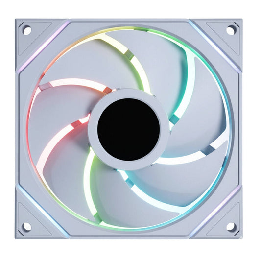 Lian-Li UNI FAN TL140 LCD Wireless Case Fan – 140mm Fan, 1.6" IPS Display, 1600 RPM, 68.1 CFM Airflow, Fluid Dynamic Bearing, White | 14TLLCD1W1W