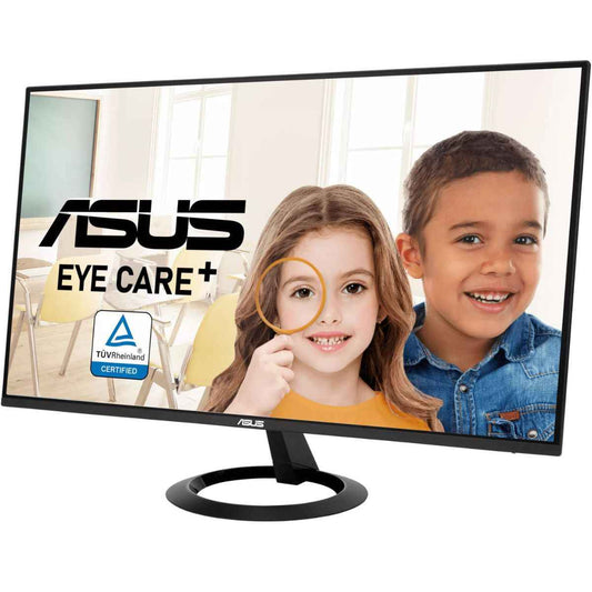 ASUS VZ24EHF Eye Care Gaming Monitor, 24" FHD IPS Display, 100Hz Refresh Rate, 1ms (MPRT) Response Time, 16.7m Color Display, Low Blue Light, Black | VZ24EHF