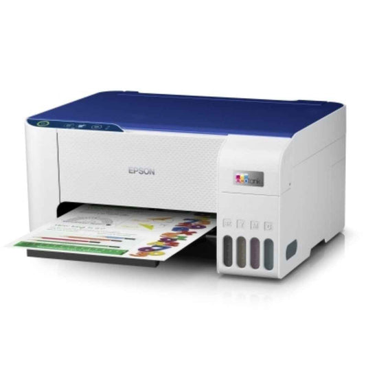 Epson EcoTank L3255 A4 Wi-Fi All-in-One Ink Tank Printer – Print, Scan, Copy, Wireless, Ultra-Low-Cost Printing, Compact Design, Black | C11CJ67515