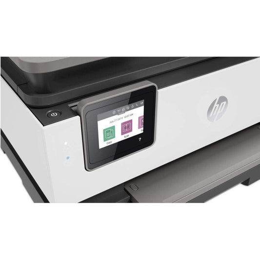 HP OfficeJet Pro 8023 All-in-One Printer, Print Copy Scan Fax, Wireless Connectivity, Automatic Duplex Printing, White | 1KR64B (Used Unit with Box)