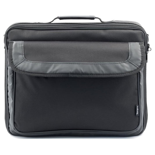Targus TAR300 Classic 15-15.6" Clamshell Laptop Bag | Padded Compartment | Shoulder Strap | Black