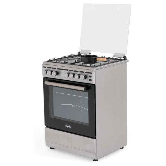 Terim TERGC6064ST 60cm 4-Burner Gas Cooker – Stainless Steel Finish