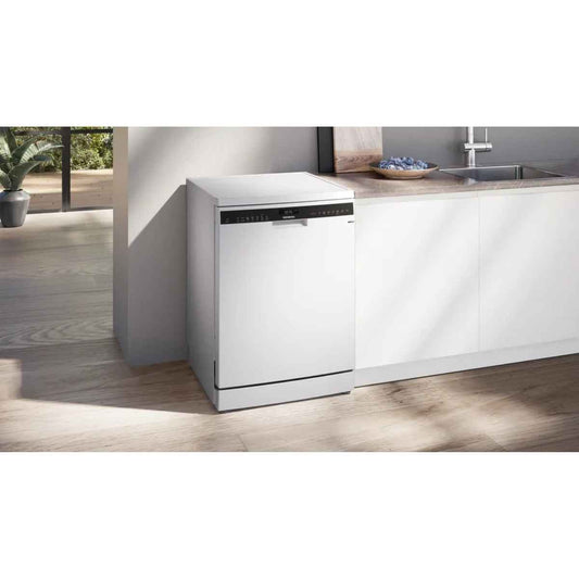 Siemens SN25HW76MM Free-Standing Dishwasher – Premium Features for Modern Kitchens Advanced Hygiene & Smart Connectivity in a Full-Size 60 cm Free-Standing Format