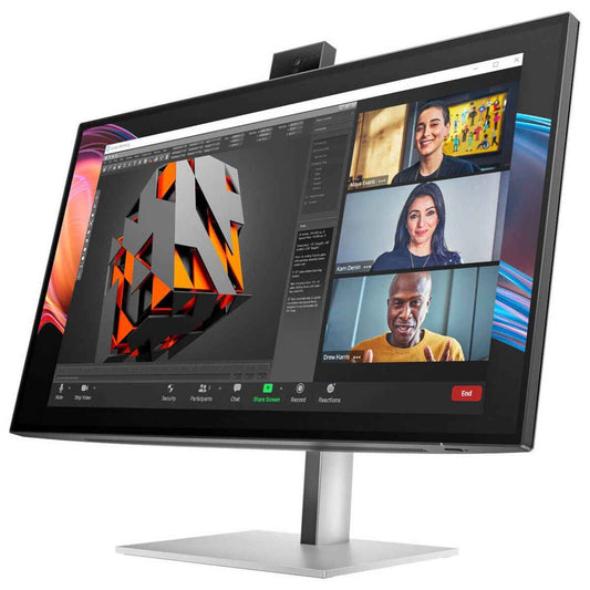 HP Series 7 Pro 727PM Conferencing Monitor – 27" 4K UHD IPS Display, USB-C, Built-in Conferencing