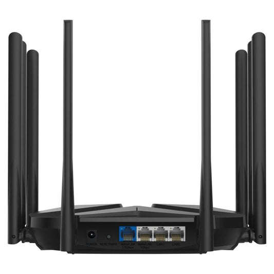 MERCUSYS MR90X AX6000 Dual-Band Wi-Fi 6 Router | 6000 Mbps | 2.5 Gbps Port | 8 Antennas | 256 Devices