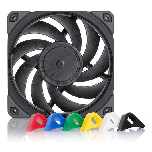 Noctua NF-A12x25 PWM Chromax Black Swap 120mm Premium Quiet Fan | 2000 RPM | 4-Pin PWM | SSO2 Bearing | AAO Frame | Black | NF-A12x25 PWM