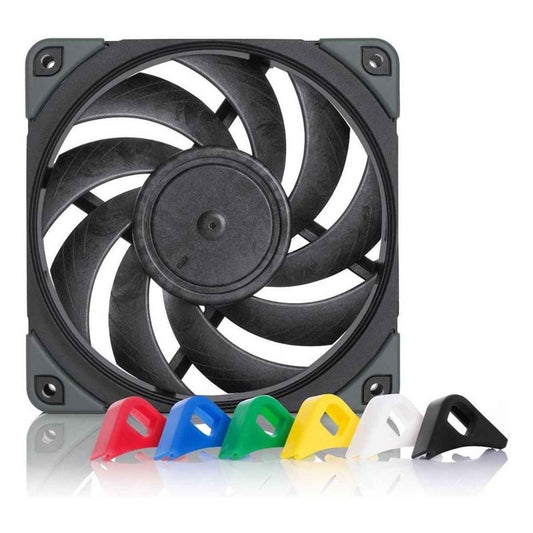 Noctua NF-A12x25 PWM Chromax Black Swap 120mm Premium Quiet Fan | 2000 RPM | 4-Pin PWM | SSO2 Bearing | AAO Frame | Black | NF-A12x25 PWM