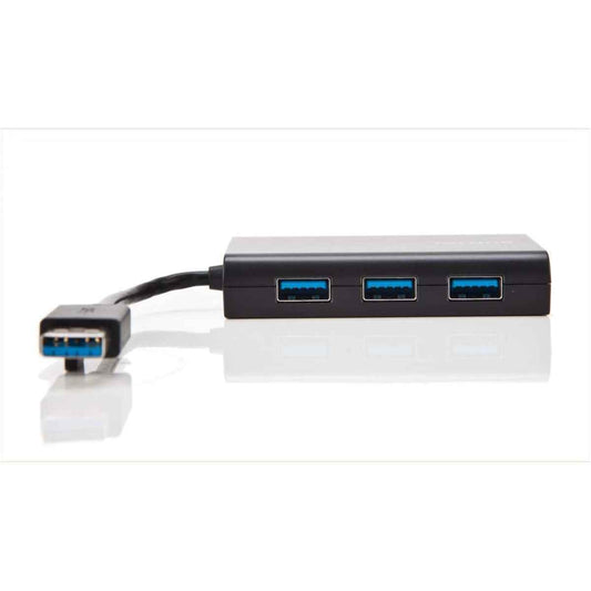 Targus USB 3.0 Hub with Gigabit Ethernet | Multi-Port USB Expansion | RJ45 Gigabit Ethernet | ACH122EUZ