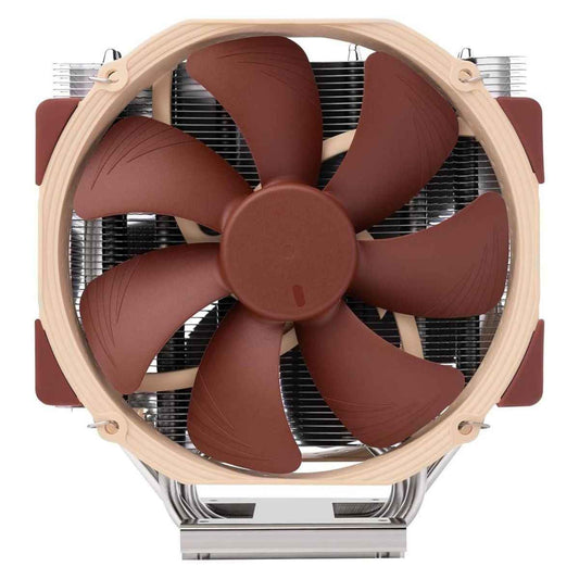 Noctua NH-U14S TR5-SP6 Premium CPU Cooler, 140mm Fan, AMD sTR5 & SP6 Compatible, 6 Heatpipes, 1500 RPM, 140.2 m³/h (82.52 CFM) Airflow, Brown | NH-U14S TR5-SP6