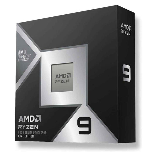 AMD Ryzen 9 9950X3D2 Dual Edition AM5 Desktop Processor | 16 Cores & 32 Threads | Up to 5.7GHz Max Boost | 144MB Cache | AMD Radeon Graphics | 256GB DDR5 Support | 100-100001978WOF
