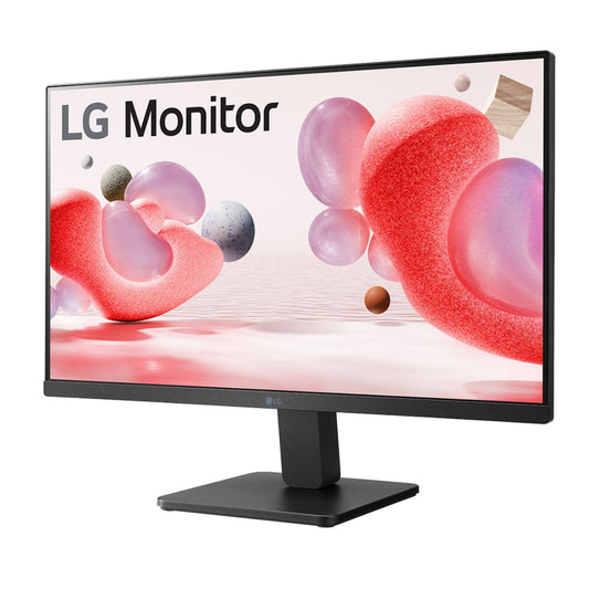 LG 3-Side Borderless 23.8" FHD Monitor, IPS Display, 100Hz Refresh Rate, 5ms Response Time, AMD FreeSync Technology, D-Sub / HDMI / 3.5mm Audio Port, Black