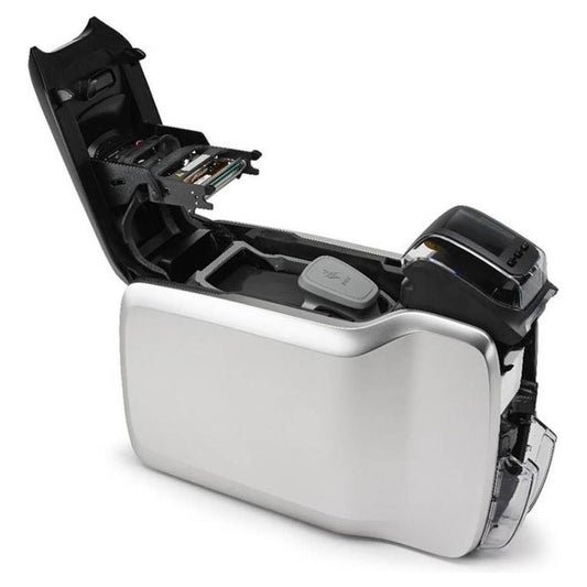 Zebra ZC300 Dual-Sided ID Card Printer | 300 DPI | USB 2.0 & Ethernet | Color LCD | 1500-Image Ribbon | ZC32-000C000EM00